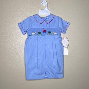 24 month onesie | smocked | NWT